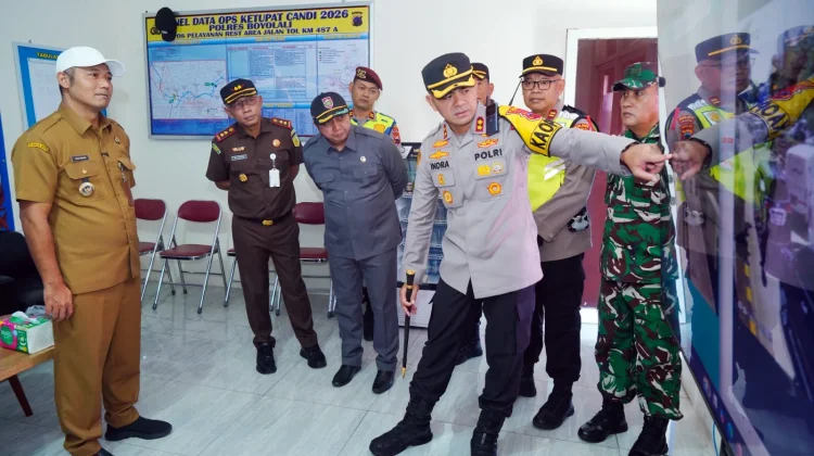 Menjelang Lebaran, Bupati Boyolali Tinjau Kesiapan Pospam
