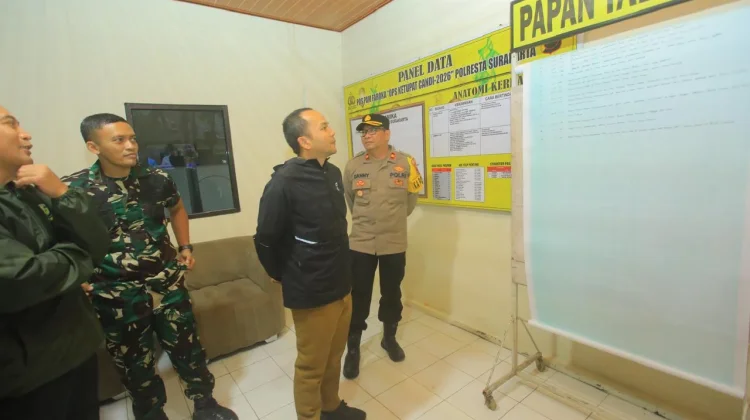 Menjaga Kesiapan Arus Mudik Balik, Respati Tinjau Pos Pengamanan Lebaran