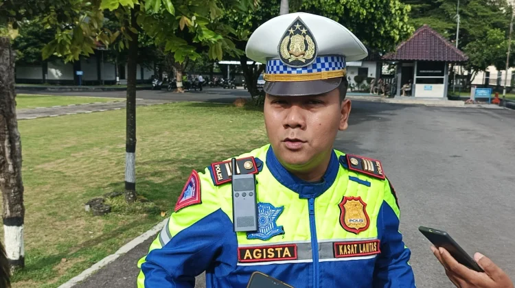 Percepat Cara Bertindak, Satlantas Pasang Indikator di Posko Mudik Karanganyar