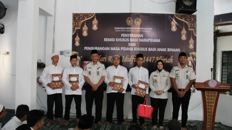 Sejumlah 305 Warga Binaan Lapas Sragen Terima Remisi Lebaran, 1 Bebas