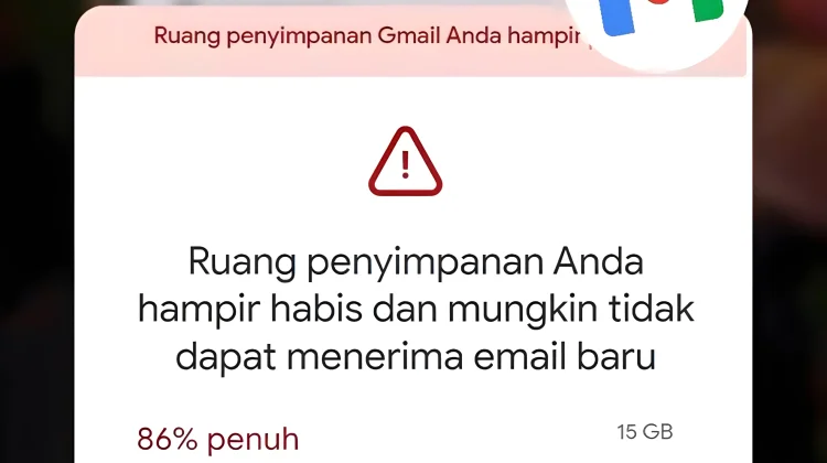 Cara Mengatasi Penyimpanan Gmail Penuh