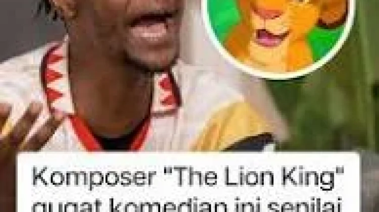 Komedian Learnmore Digugat Komposer The Lion King