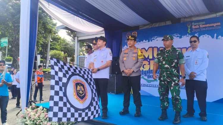 Respati Lepas 12 Bus Balik Gratis Kemenhub dari Terminal Tirtonadi