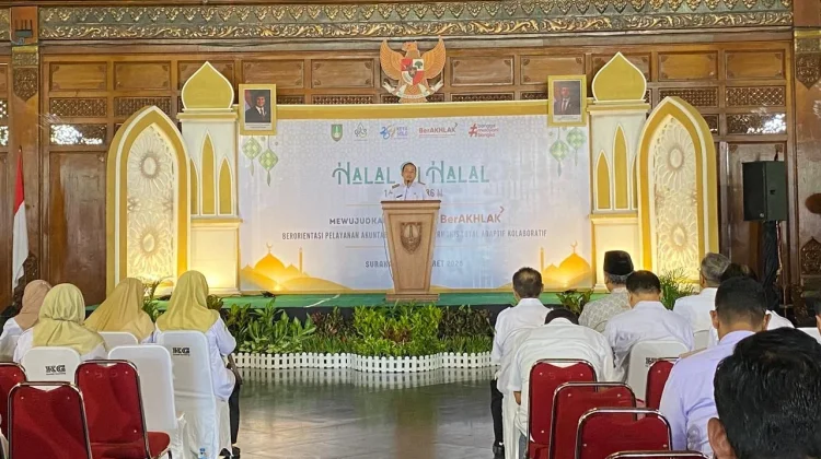 Halalbihalal di Balai Kota Solo, Wali Kota Respati Tekankan Kesejahteraan ASN