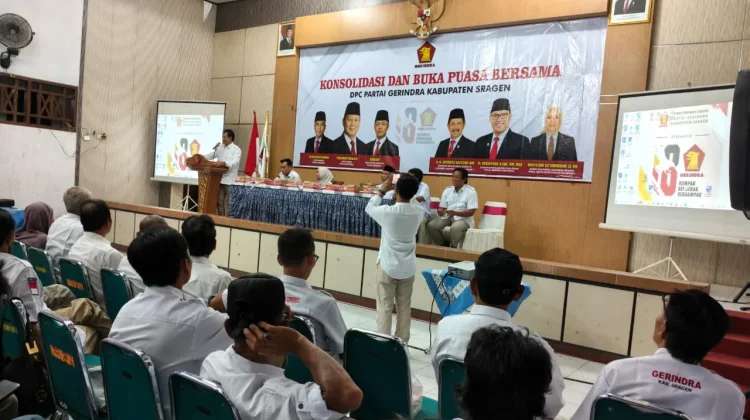Gerindra Sragen Bidik Kursi Eksekutif, Targetkan Kader Internal Maju Pilkada