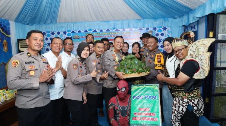 Pemuda dan Relawan P4GN Sukoharjo Apresiasi Kinerja Polisi di Pospam Terpadu