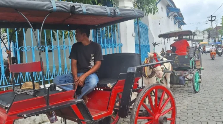 Kusir Andong di Keraton Kasunanan Surakarta Meraup Berkah Libur Lebaran