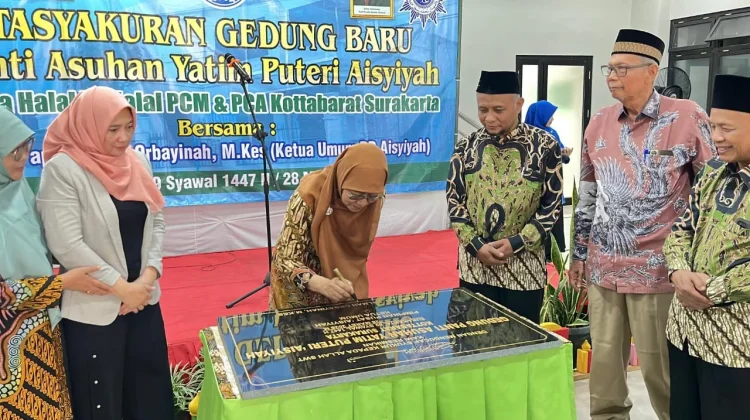 Gedung Baru Panti Yatim Putri Kottabarat Diresmikan, Siapkan Generasi Emas 2045