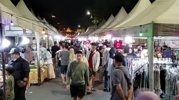 Moment Lebaran, Omzet Night Market, Ngarsopuro Solo Tembus Angka Rp499.752.000