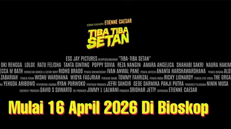 Tiba-Tiba Setan, Siap Teror Penonton di Bioskop