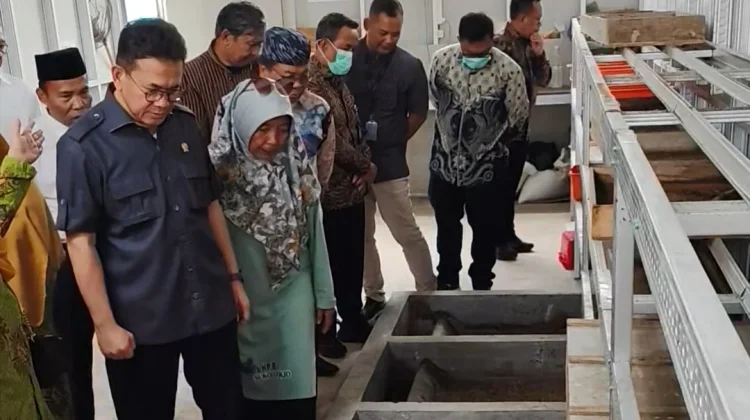 Mendag Berikan Apresasi Terhadap Budi Daya Maggot di SPPG Jetis Sukoharjo