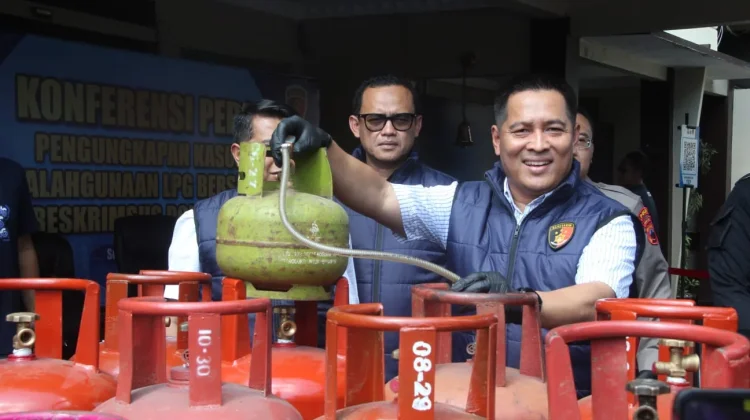 Polda Jateng Bongkar Praktik Pengoplosan Gas di Tasikmadu Karanganyar