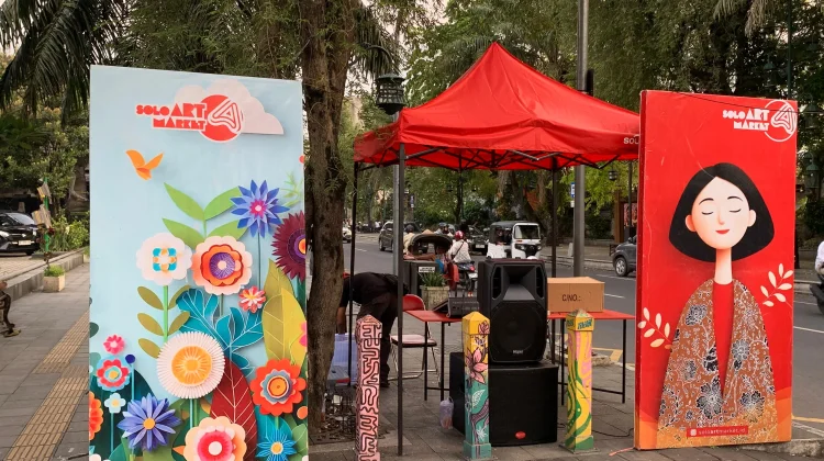 Rutin Diadakan Sebulan Dua Kali, Solo Art Market Target Wisatawan