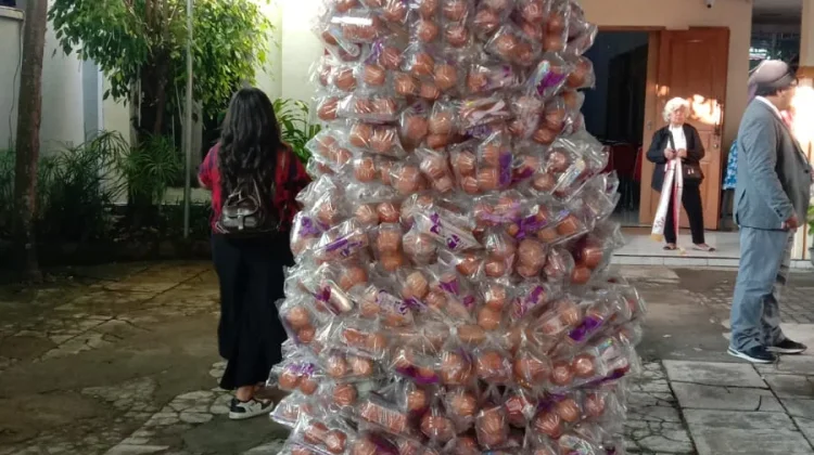 Kirab 2.026 Telur Paskah GSJA Immanuel Boyolali, Ratusan Jemaat Turun ke Jalan