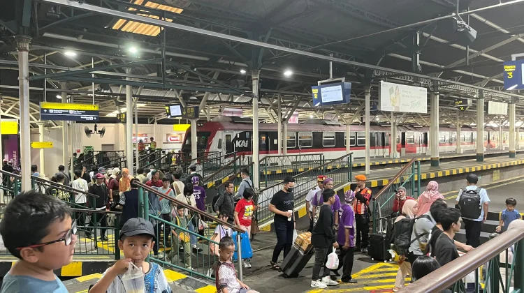 Hari terakhir Long Weekend Peringatan Paskah, Daop 6 Layani 44.480 Pelanggan
