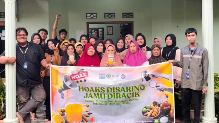 KKN-Dik UMS Ajak Masyarakat Tumbuhkan Kesadaran Kritis terhadap Informasi dan SDA