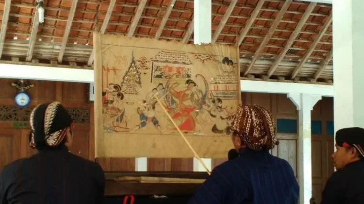 Pelestarian Wayang Beber di Galeri Naladerma Modern