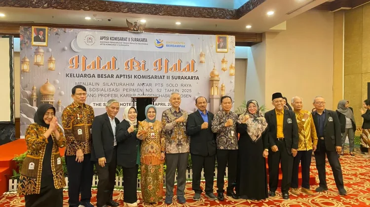 HBH  APTISI Surakarta, Rektor UMS Tekankan Kerja Ikhlas, Profesional, dan Tuntas