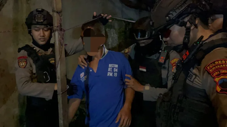 Resahkan Warga, Tim Sparta Polresta Surakarta Amankan Pria Mabuk di Gilingan