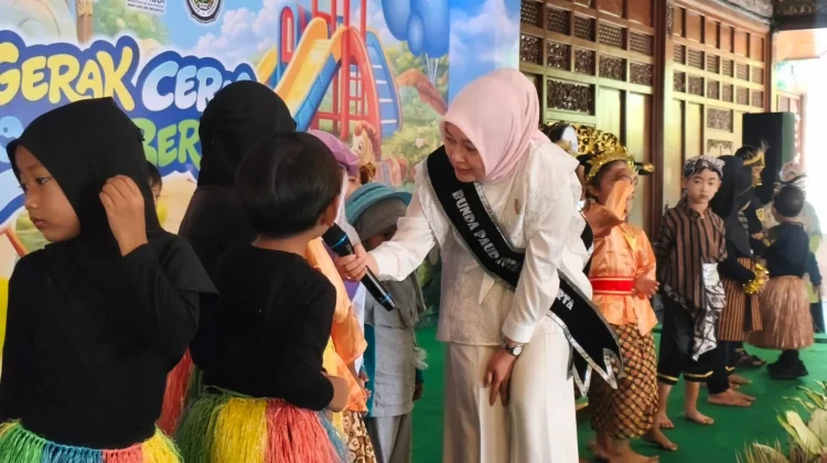PAUD Pasarkliwon Gelar Pentas Seni Tumbuhkan Percaya Diri Anak sejak Dini