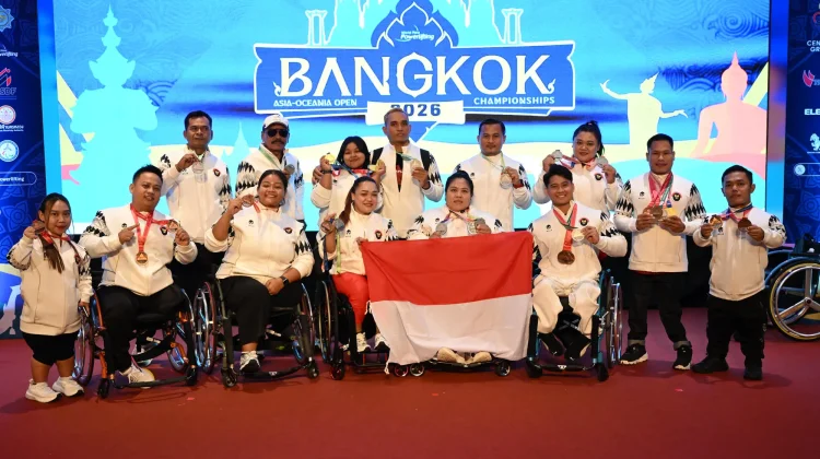 NPC Indonesia Raih 25 Medali di Thailand, Permudah Langkah Lolos APG Nagoya 2026