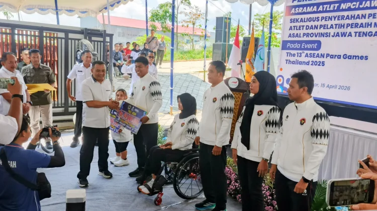 Resmikan Asrama NPCI Jateng Baru, Gubernur Jateng: Prestasinya Juga Harus Baru