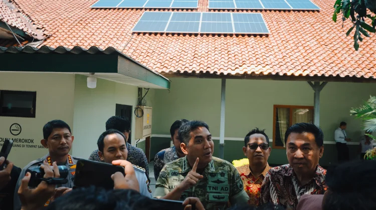 Korem 074/Warastratama Surakarta Luncurkan Panel Surya, Hemat Listrik  70 Persen