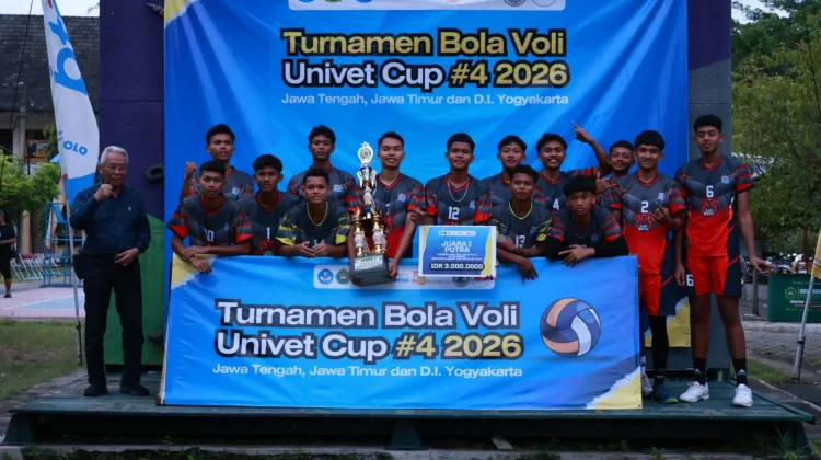 Ajang Mencari Bakat,  Univet Bantara Sukses Gelar Turnamen Voli Univet Cup 2026