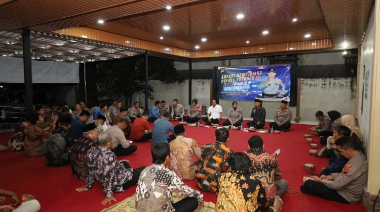 Safari Kamtibmas Polres Sukoharjo Serap Aspirasi Warga