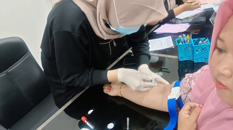 Diskominfo Karanganyar Pastikan ASN Prima Lewat Cek Kesehatan Gratis