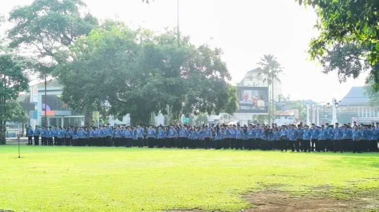 Apel Bersama di Balaikota, Pemkot Surakarta Apresiasi Kinerja ASN
