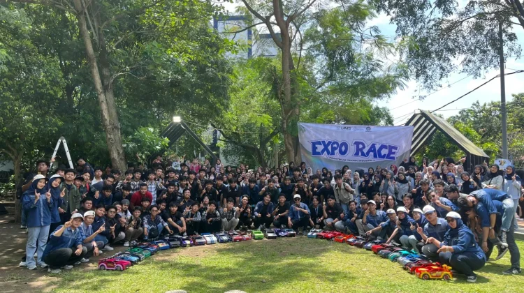 Mahasiswa Teknik Industri UMS Tampilkan Karya dalam Expo Race