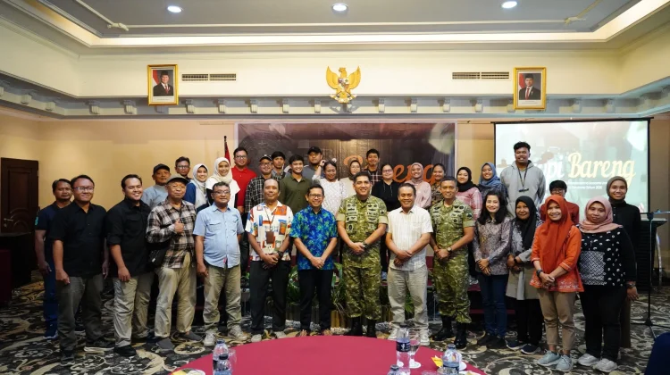 Danrem 074 Warastratama Jalin Sinergi Bersama Media, Berikan Informasi Akurat