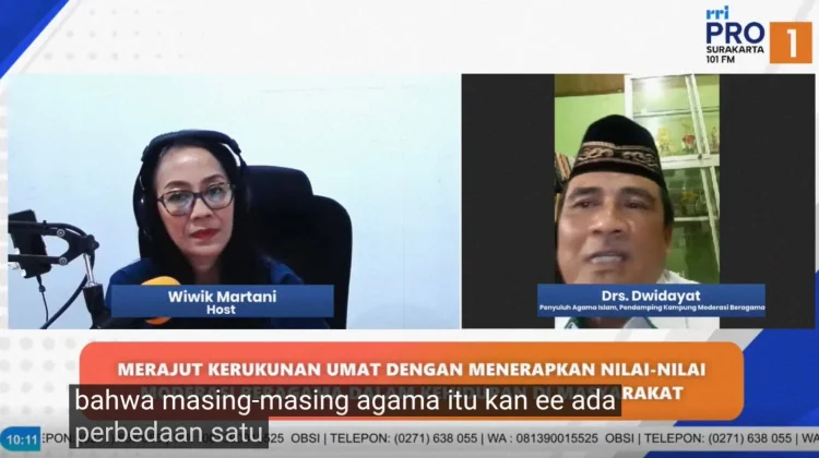 Merajut Kerukunan Umat lewat Moderasi Beragama di tengah Masyarakat