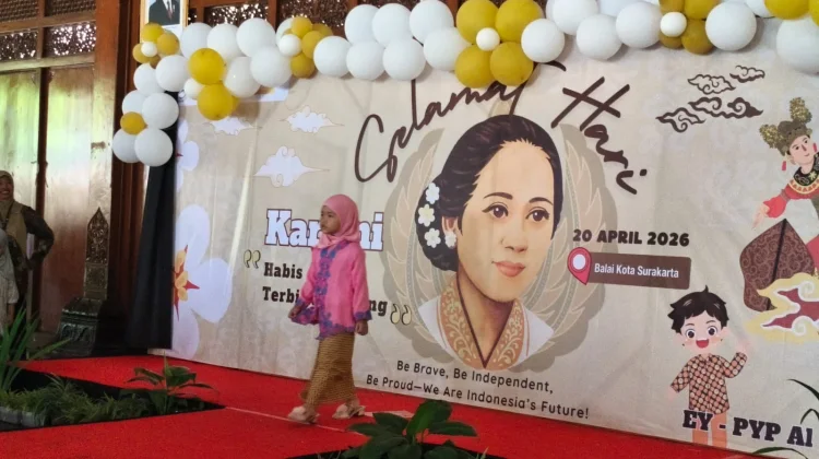 TK Al Firdaus Solo Gelar Peringatan Hari Kartini di Balai Kota Surakarta