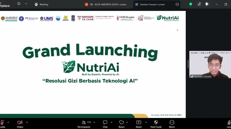 NutriAI Pro Resmi Diluncurkan, Alumni UMS Hadirkan Platform AI Transformasi Gizi
