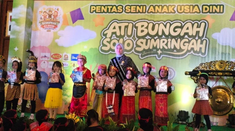 Pentas Seni PAUD Laweyan Jadi Ajang Latih Kreativitas Anak