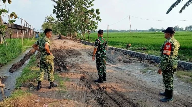 Jalan Penghubung Desa di Sragen Siap Digarap lewat TMMD 128