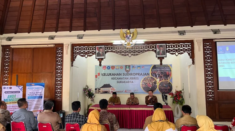 Wujudkan Kelurahan Bersinar, BNNK Surakarta Bentuk IBM Sudiroprajan