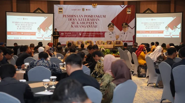 Sekda Karanganyar: Posbankum Desa Ujung Tombak Pelayanan Hukum Masyarakat