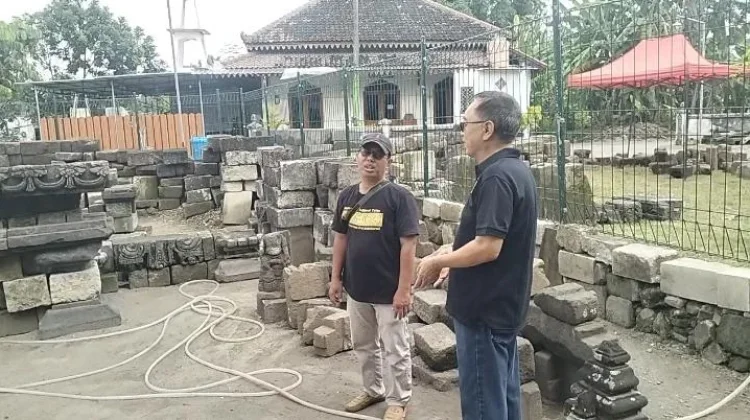 Sisir Rumah Penduduk, BPK X Selamatkan Batuan Cagar Budaya Disekitar Candi Gana