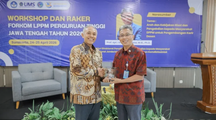 UMS Himpun 70 PTS se-Jateng dalam Raker Forkom LPPM, Dorong Riset Berdampak