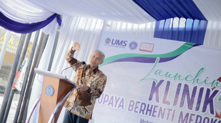 UMS Luncurkan Klinik Upaya Berhenti Merokok, Perkuat Kampus Bebas Asap Rokok