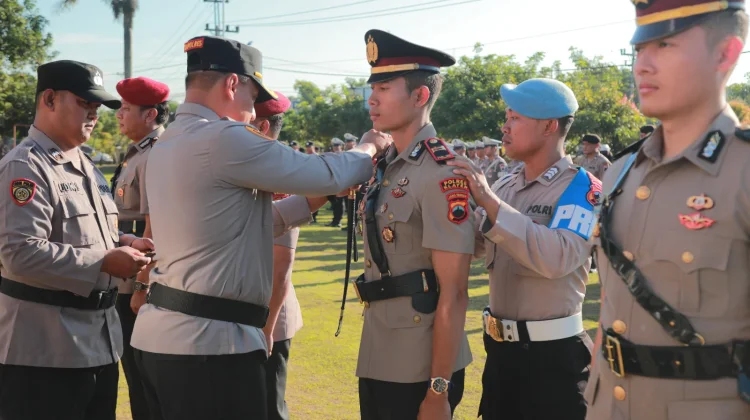 Kapolres Klaten Pimpin Sertijab, Kasat Resnarkoba dan Binmas Resmi Berganti