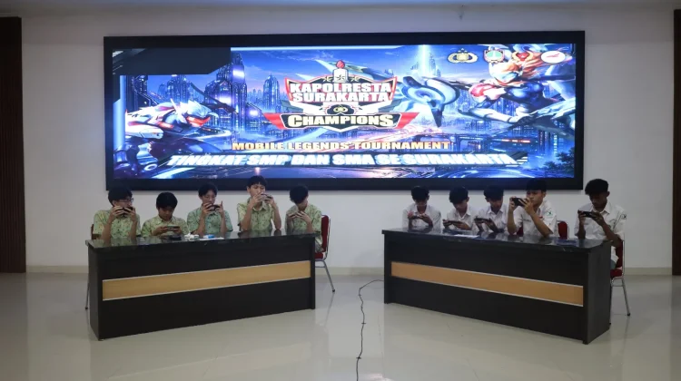 Polresta Surakarta Gelar Turnamen MLBB, Siapkan Wadah Prestasi Gen Z