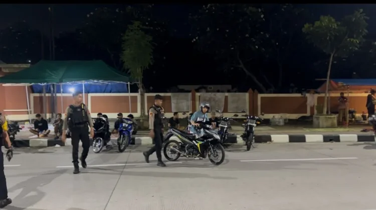 Polresta Surakarta Tindak Tegas Knalpot Brong di Underpass Simpang Joglo