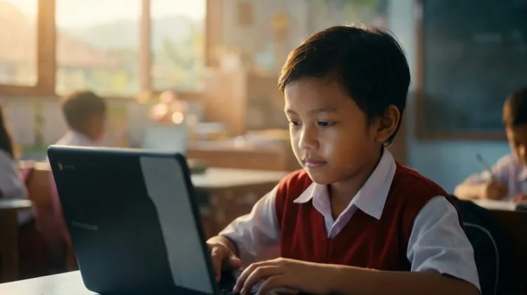 SDN Sine 1 Sragen Disatroni Maling Lima Chromebook Raib, Kerugian Capai Rp30 Juta