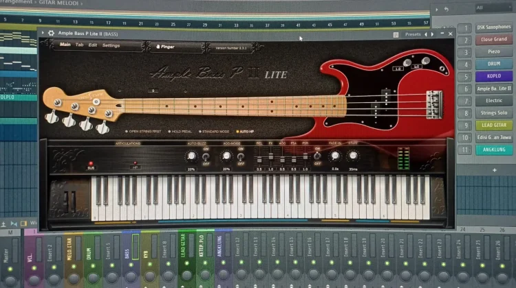 Aplikasi VST Bass Permudah Produksi Musik Digital