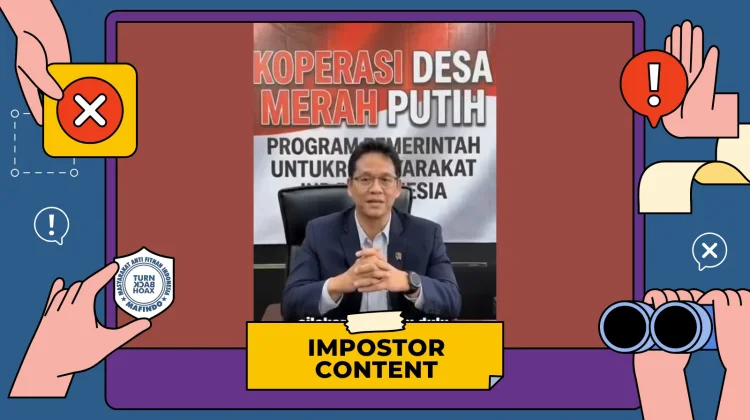 Hoaks Video AI Pinjaman Online Koperasi Merah Putih