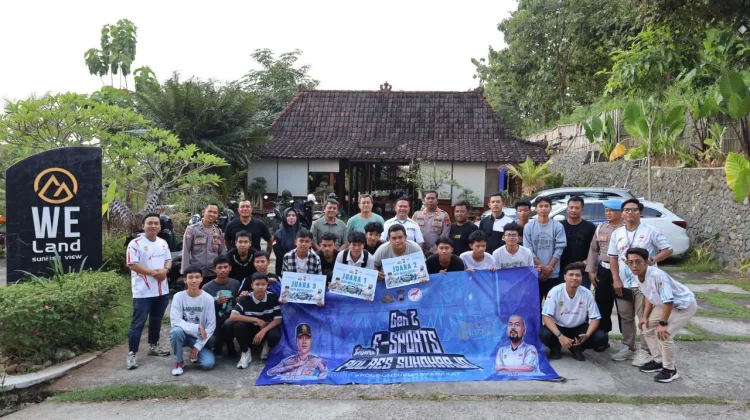 E-Sport Polres Sukoharjo Digelar di We Land, Ajang Adu Skill Generasi Muda